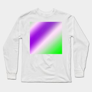 green purple white abstract texture background Long Sleeve T-Shirt